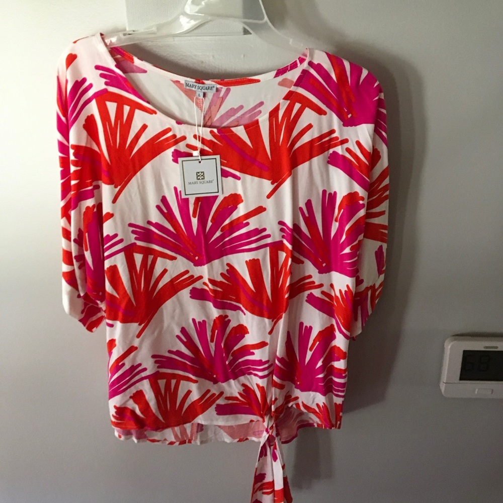 Vibrant Floral Women's Blouse